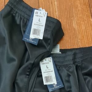 NEW Reebok Jet Black Sports Shorts 2 pairs
